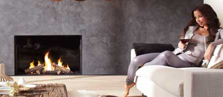 kamineinsätze mit gerader Front