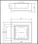 Preview: Infire Feuerstelle Black Square 700