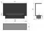 Preview: Ethanol built-in fireplace Infire C1200 Basic Etronic