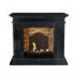 Preview: Ethanol fireplace Xaralyn Kos Stone Anthracite with Medaillon