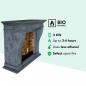 Preview: Ethanol fireplace Xaralyn Kreta Stone anthracite stone decor