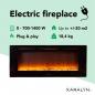 Preview: Electric built-in fireplace Xaralyn Trivero 90 FH
