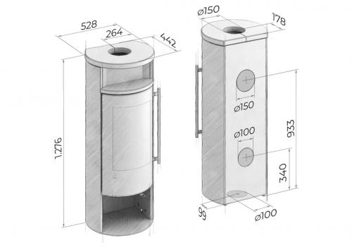 Preview: stove Drooff Aprica 2 Plus Trend