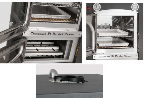 Preview: Clementi built-in wood oven Smile