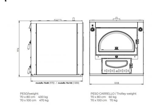 Preview: Clementi wood oven Super Master