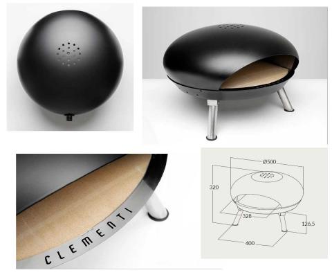 Preview: Clementi electric pizza oven Crosti