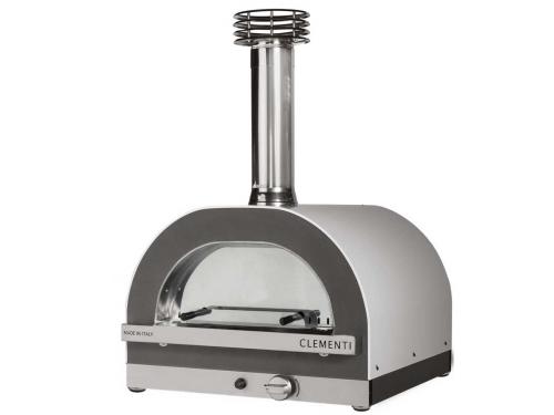 Clementi Gas-Pizzaofen Gold weiß