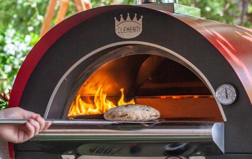 Clementi pizza oven Pulcinella gas