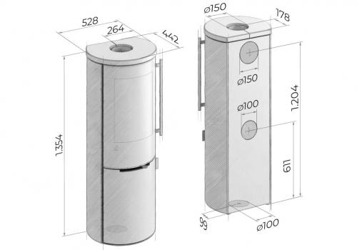 Preview: stove Drooff Aprica 2 Edition Trend