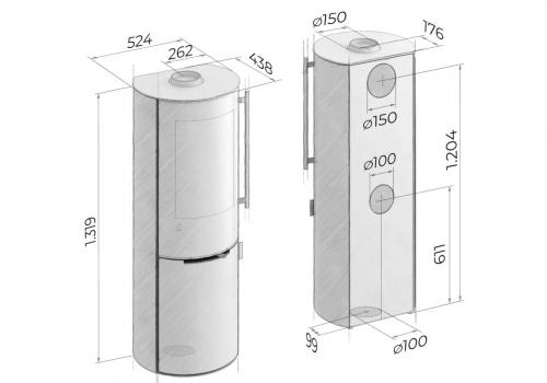Kaminofen Drooff Aprica 2 Edition Trend