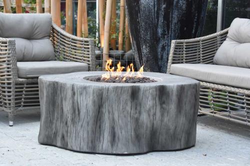 Preview: Elementi gas fire pit Manchaster grey