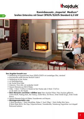 Hajduk Kaminbausatz IMPERIAL MEDIUM mit Smart 2 P(L)XTh