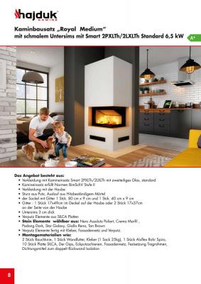 Kaminbausatz Hajduk Imperial Medium mit Smart 2PXLTh