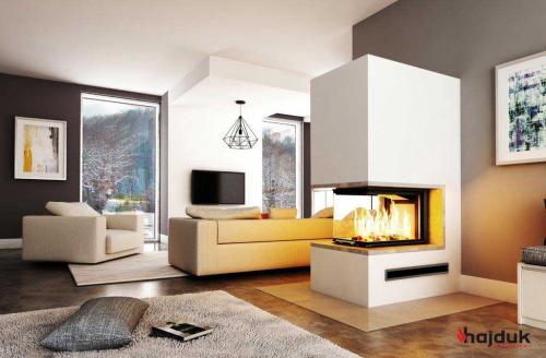 Hajduk fireplace set Pure Extra 3PLUh