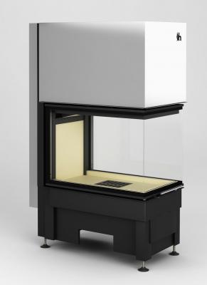 Preview: Hajduk Fireplace Set ROYAL EXTRA with Volcano 3PLUh