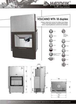 Preview: Hajduk Fireplace Volcano WTh-18