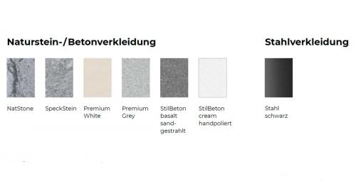 Preview: stove Drooff Aprica 2 steel