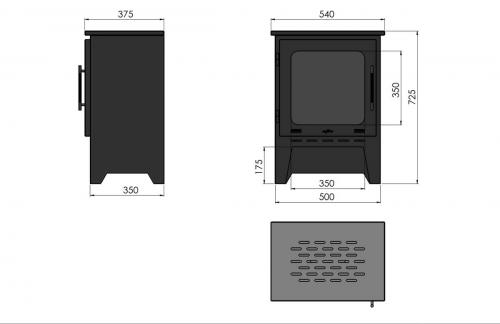 inFire INCOZA 1 Bioethanolkaminofen