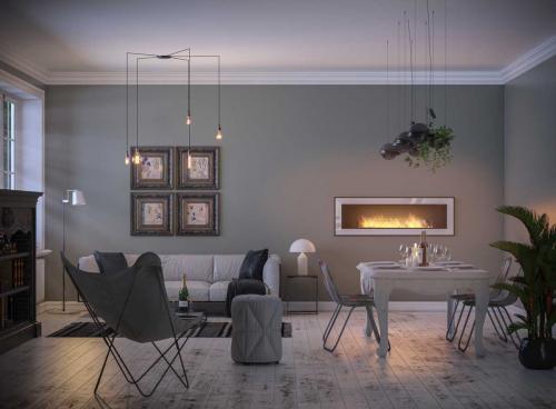 Preview: Bioethanol-Wandkamin Frame 1500 von Simplefire