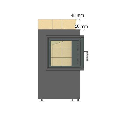 Preview: Brula Komplett-Feuerraum Typ B Plus 90