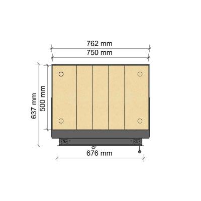 Preview: Brula Komplett-Feuerraum Typ D Plus