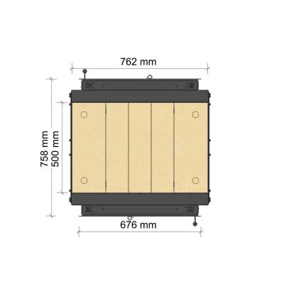 Preview: Brula Komplett-Feuerraum Typ D Plus Tunnel