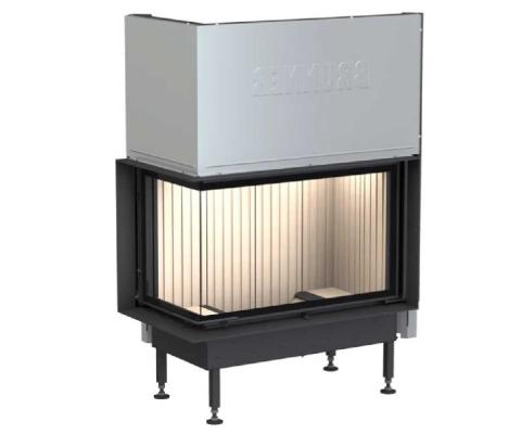 Brunner Kamineinsatz BKH 5.0 Eck 50-82-42 STL green