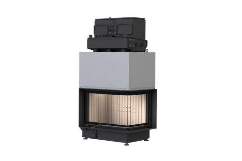 Brunner Kamineinsatz Eck Kessel 45-67-44 ST