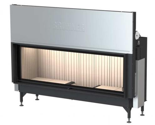 Brunner Kamineinsatz BKH 5.0 Flach 50-162 ST green