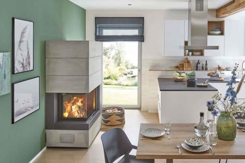 Camina-Schmid Kaminbausatz S-10 mit Designbeton