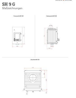 Preview: Heating insert Camina-Schmid SH 9 G