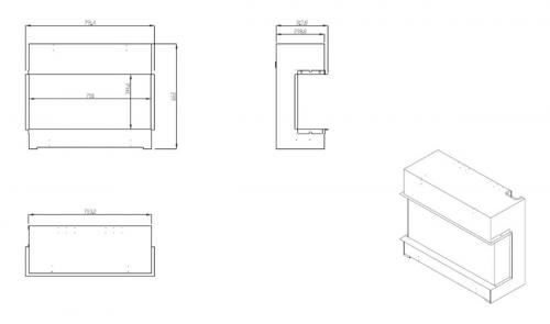 Elektrokamin Dimplex Vivente Plus 75