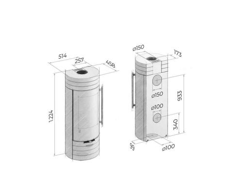Preview: stove Drooff Aprica 2 Trend SP