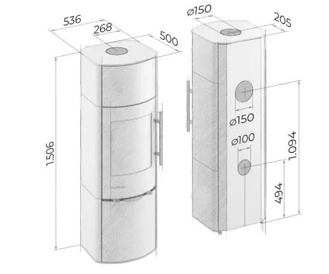 Preview: stove Drooff Garda Plus