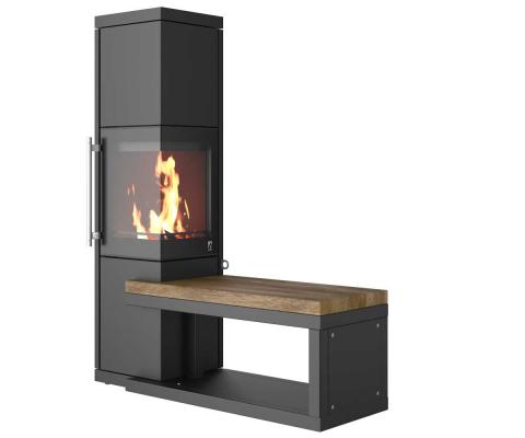 Preview: stove Drooff Livera 2L with bench