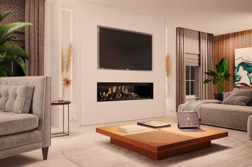 electric fireplace insert Virtuo 100 Evolve from DRU