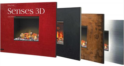 Preview: Elektro-Wandkamin Glammfire Senses 3D