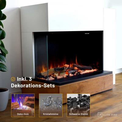 Preview: Electric fireplace Portia 2 sided