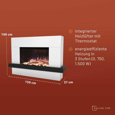 Glow Fire Elektrokamin PR9 3D