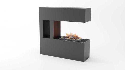 Electric fireplace Schiller Pocket