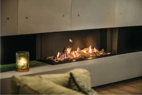 Faber gas fireplace Matrix-Linear 1050-400-2