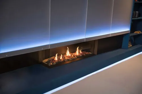 Faber gas fireplace Matrix-Linear 1300-400-2