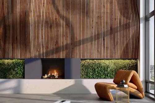 Faber gas fireplace Matrix-Hybrid 800-650-1