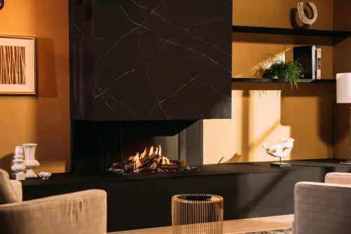 Faber gas fireplace Matrix-Hybrid 800-500-3