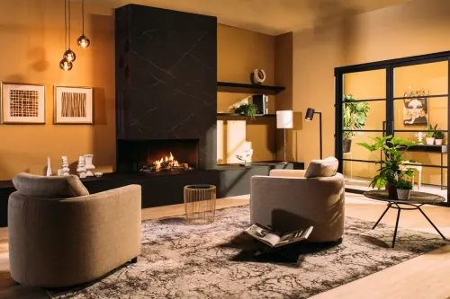 Faber gas fireplace Matrix-Hybrid 800-500-2