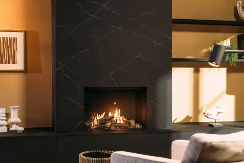 Faber gas fireplace Matrix-Hybrid 800-500-1