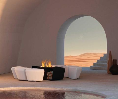 Glammfire Feuerstelle Circus Wood