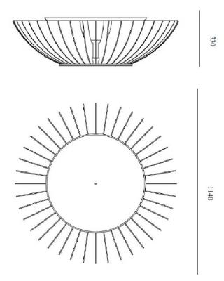 Glammfire Feuerstelle Cosmo 13 Wood