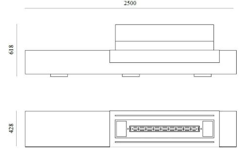Preview: Glammfire Bioethanolkamin Sideboard Loft EvoPlus
