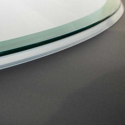 Preview: Glass base plate eardrop shape small